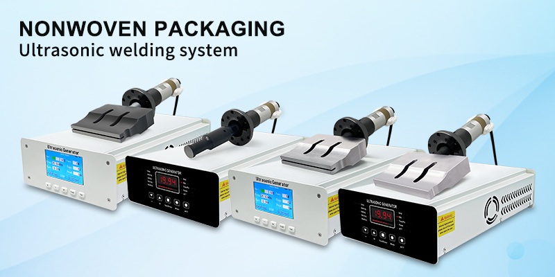 Ultrasonic welding solution for non-woven packaging (carbon bag)