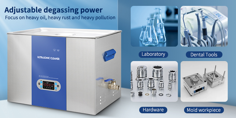 Cleaning and maintenance of laboratory ultrasonic cleaning machines