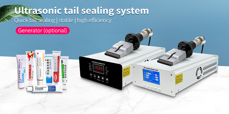 What are the advantages of an ultrasonic tail sealing system?