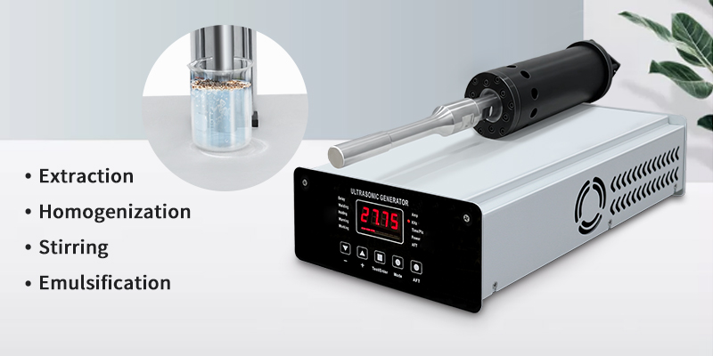 How does an ultrasonic extractor extract Chinese herbal medicine?