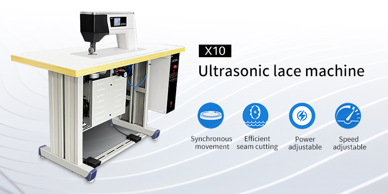 How to install the flower wheel on the ultrasonic lace machine?